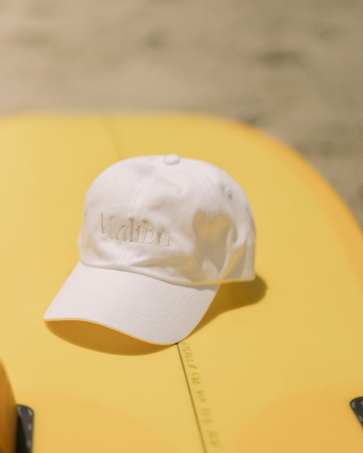 Malibu Cap (white/tan)