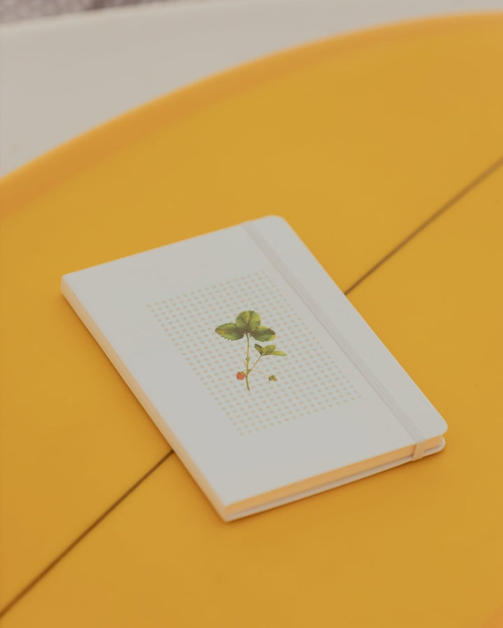 Strawberry Garden Hardcover Notebook