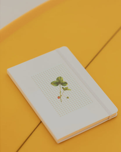 Strawberry Garden Hardcover Notebook