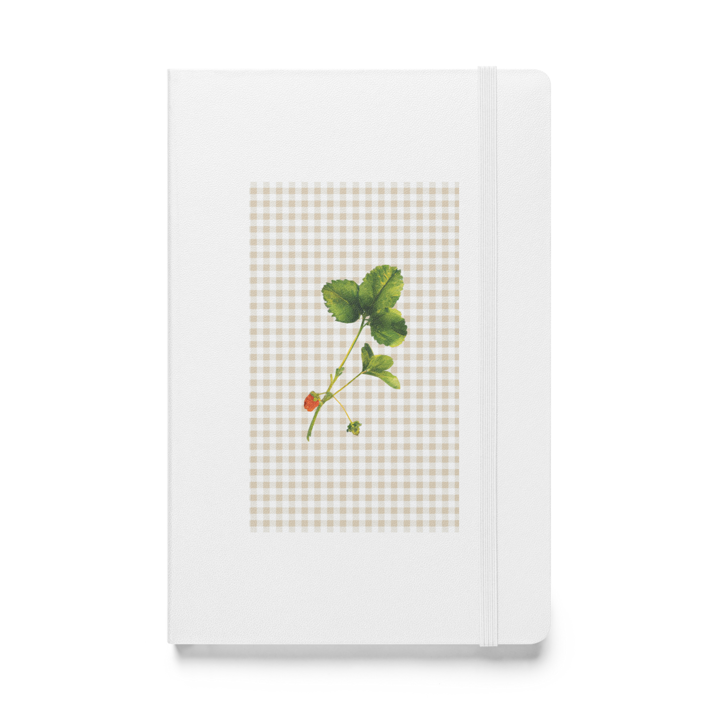 Strawberry Garden Hardcover Notebook