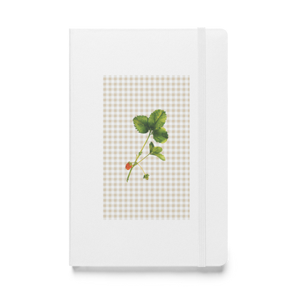 Strawberry Garden Hardcover Notebook