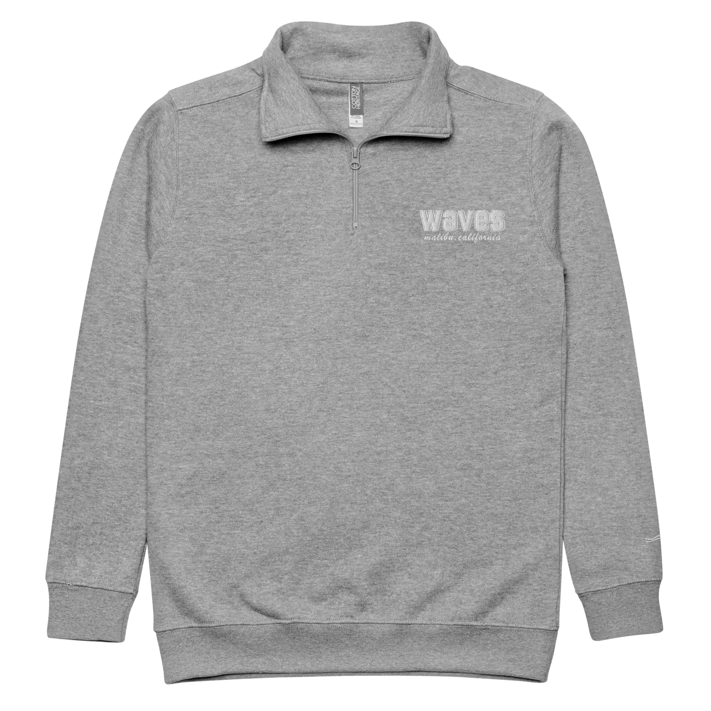 Waves Fleece Pullover